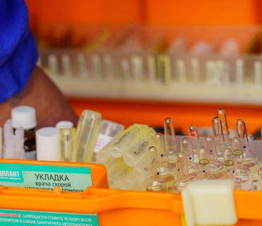 Вызов бригады СМП в пределах МКАД (опрос, осмотр, первичная диагностика, первая помощь)