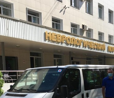 Перевозка лежачих больных в/из лечебное учреждение Госпиталь для ветеранов воин 2 ВОВ2 Волгоградский проспект 168