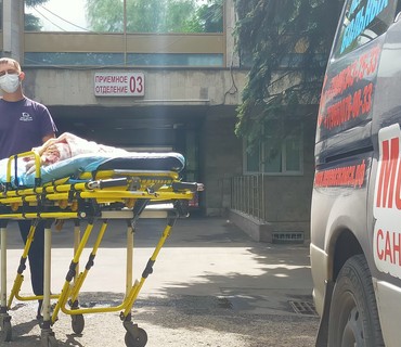 Перевозка лежачих больных в/из н.п. Манихино
Московской области