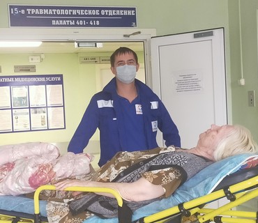 Перевозка лежачих больных в/из н.п. Малаховка
Московской области