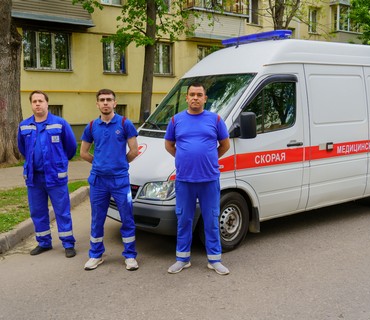 Транспортировка пациента СМП в пределах МКАД в одну сторону