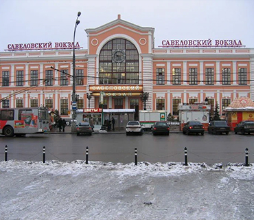 Перевозка больного на Савёловский вокзал с посадкой в вагон