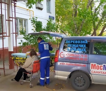 Перевозка лежачих больных из Москвы в Шумерлю (Чувашской Республики — Чувашии): услуга "от кровати до кровати"